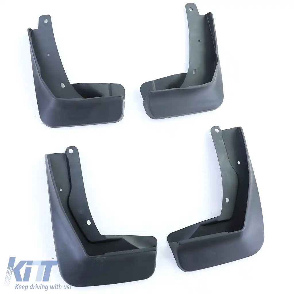 Set de apărători de noroi față și spate negre, potrivite pentru VW Touran II 2015-2021-image-6204695