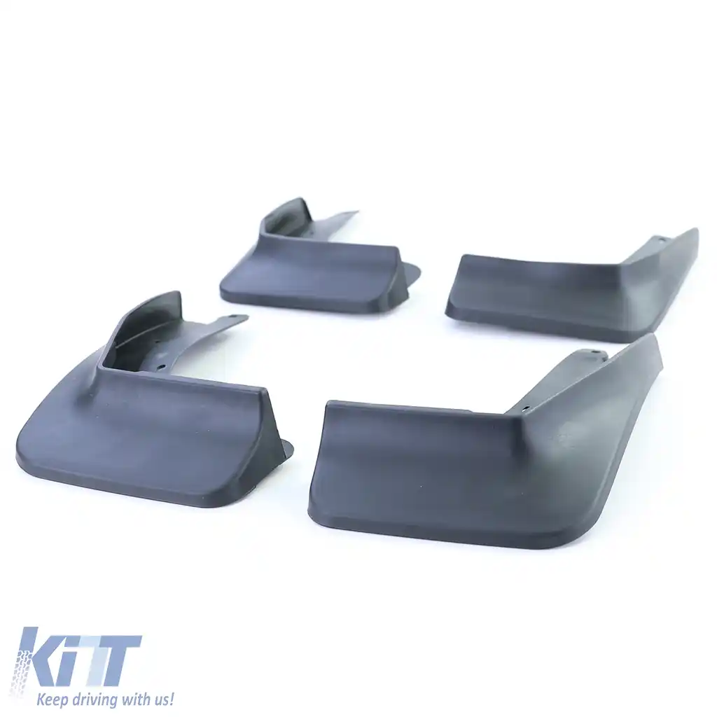 Set de apărători de noroi față și spate negre, potrivite pentru VW Touran II 2015-2021-image-6204696