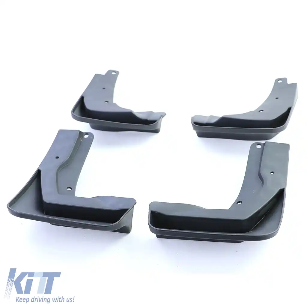Set de apărători de noroi față și spate negre, potrivite pentru VW Touran II 2015-2021-image-6204697