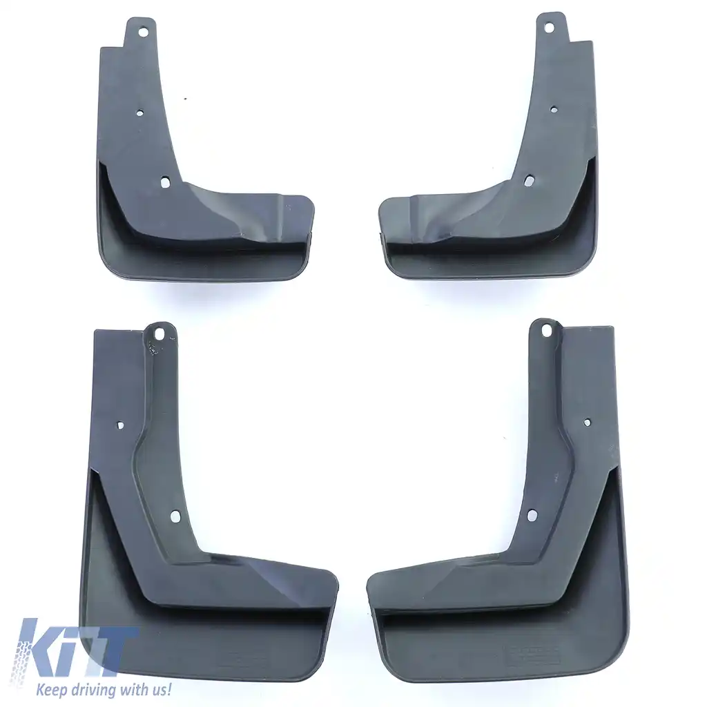 Set de apărători de noroi față și spate negre, potrivite pentru VW Touran II 2015-2021-image-6204698