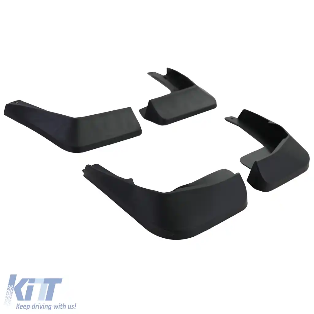 Set de apărători de noroi față și spate, negre, potrivite pentru VW Golf Sportsvan Facelift 17-20-image-6205428