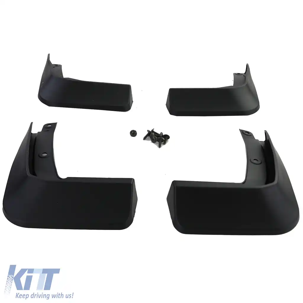 Set de apărători de noroi față și spate, negre, potrivite pentru VW Golf 8 din 2019-image-6205435
