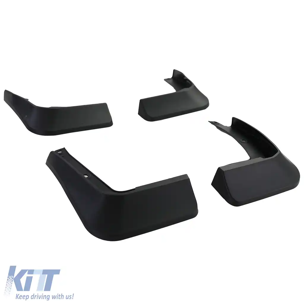 Set de apărători de noroi față și spate, negre, potrivite pentru VW Golf 8 din 2019-image-6205436