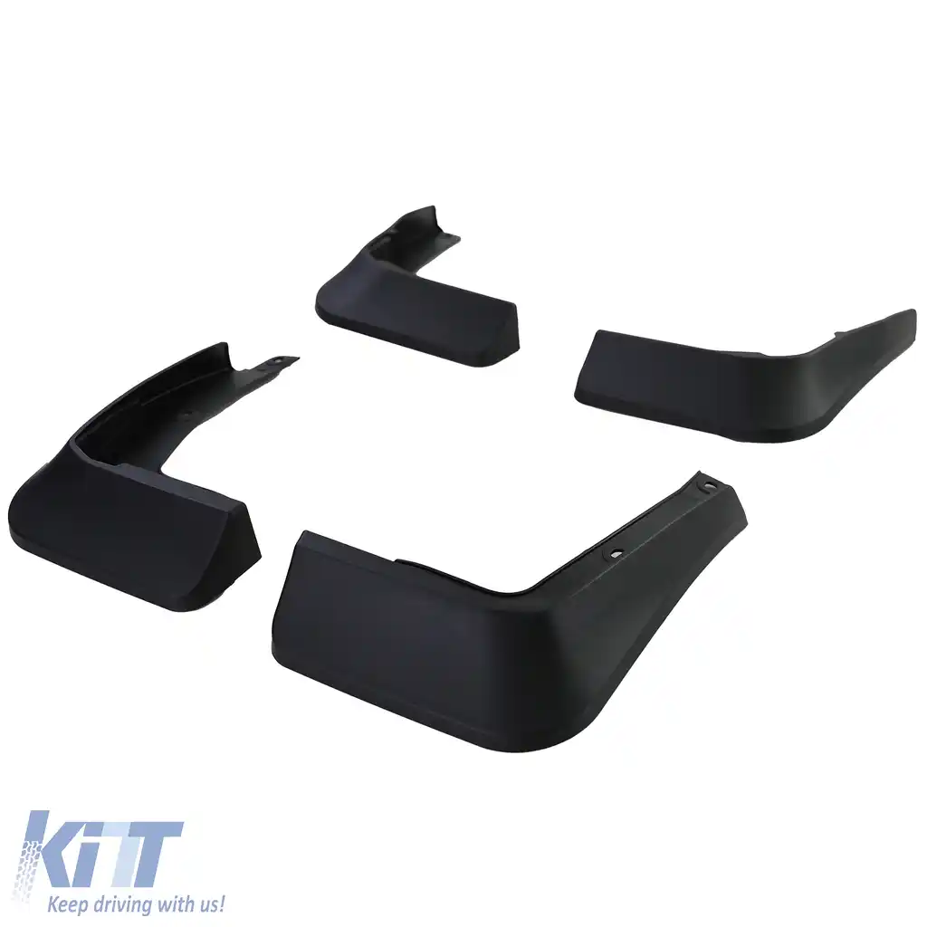 Set de apărători de noroi față și spate, negre, potrivite pentru VW Golf 8 din 2019-image-6205437