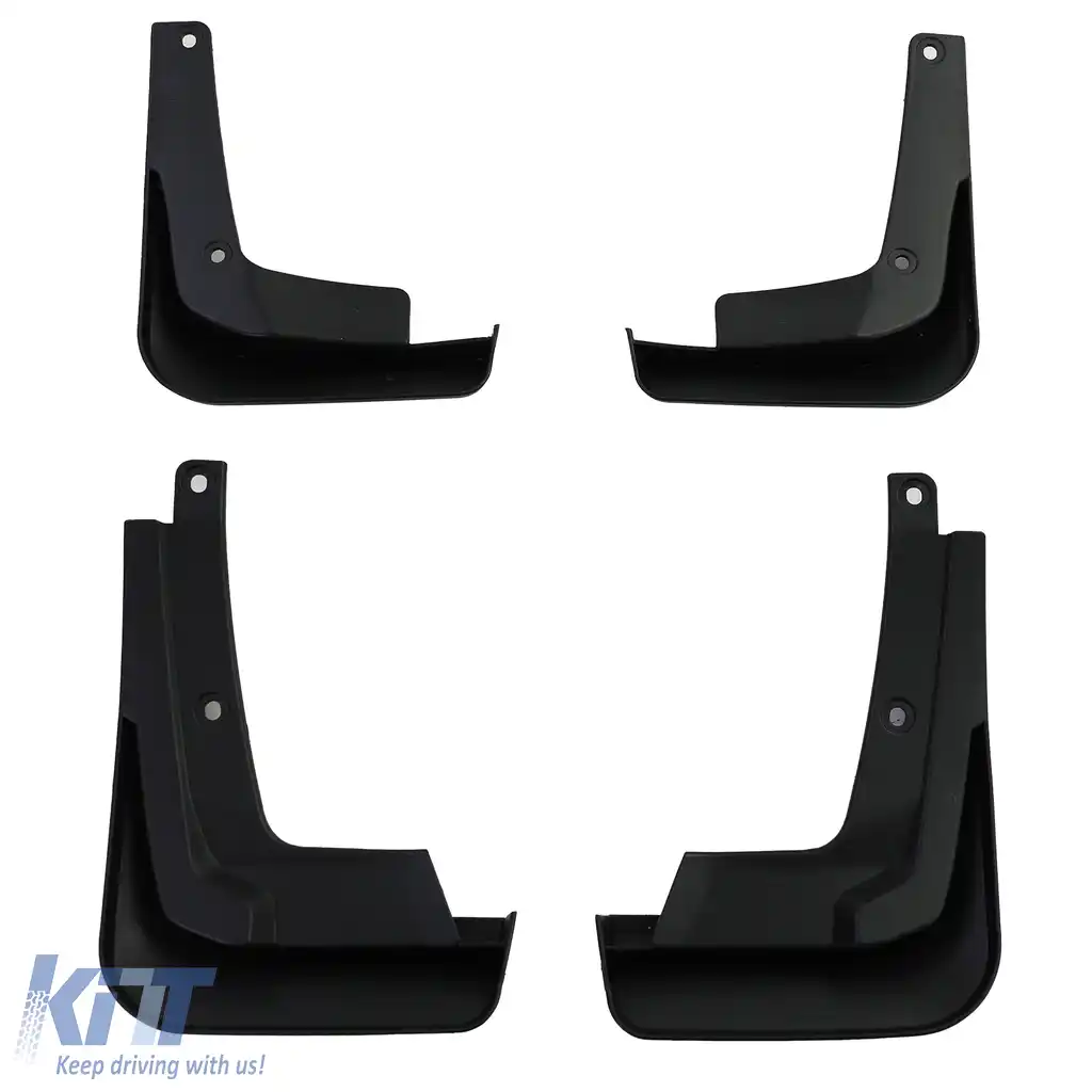 Set de apărători de noroi față și spate, negre, potrivite pentru VW Golf 8 din 2019-image-6205441