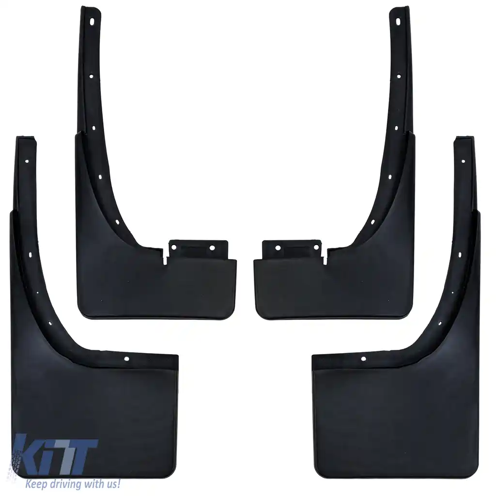 Set de apărători de noroi față și spate negre, potrivit pentru Ford Ranger T6 T7 T8 12-22-image-6210814