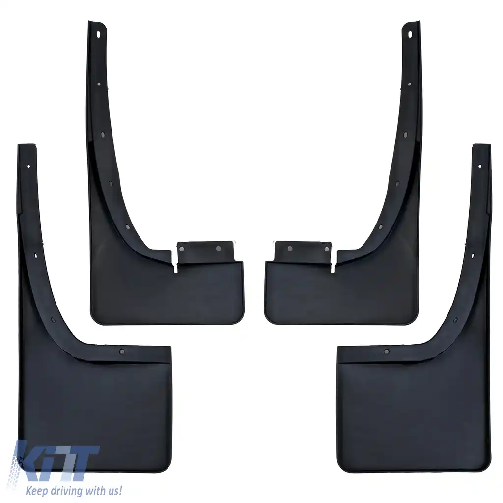 Set de apărători de noroi față și spate negre, potrivit pentru Ford Ranger T6 T7 T8 12-22-image-6210818