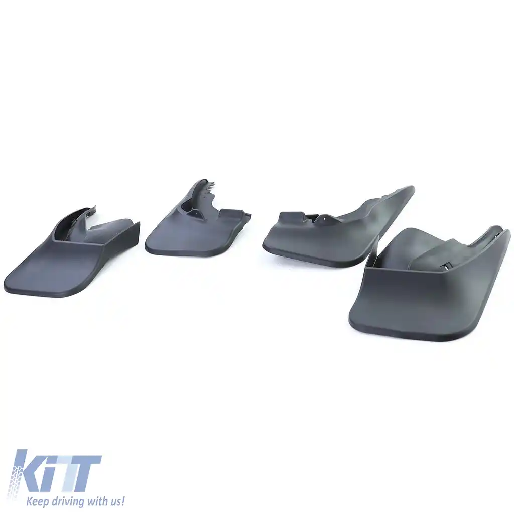 Set de apărători de noroi față și spate, negre, potrivite pentru VW Sharan 7M 04-10-image-6257712