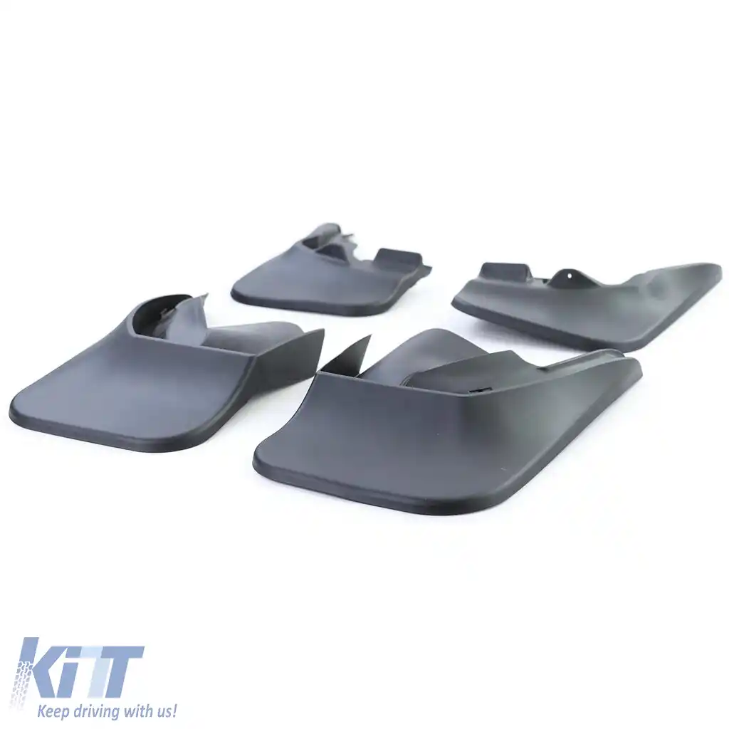 Set de apărători de noroi față și spate, negre, potrivite pentru VW Sharan 7M 04-10-image-6257714