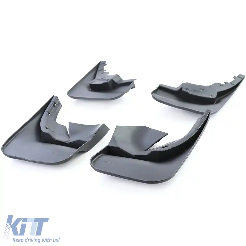 Set de apărători de noroi față și spate, negre, potrivite pentru VW Sharan 7M 04-10-image-6257715