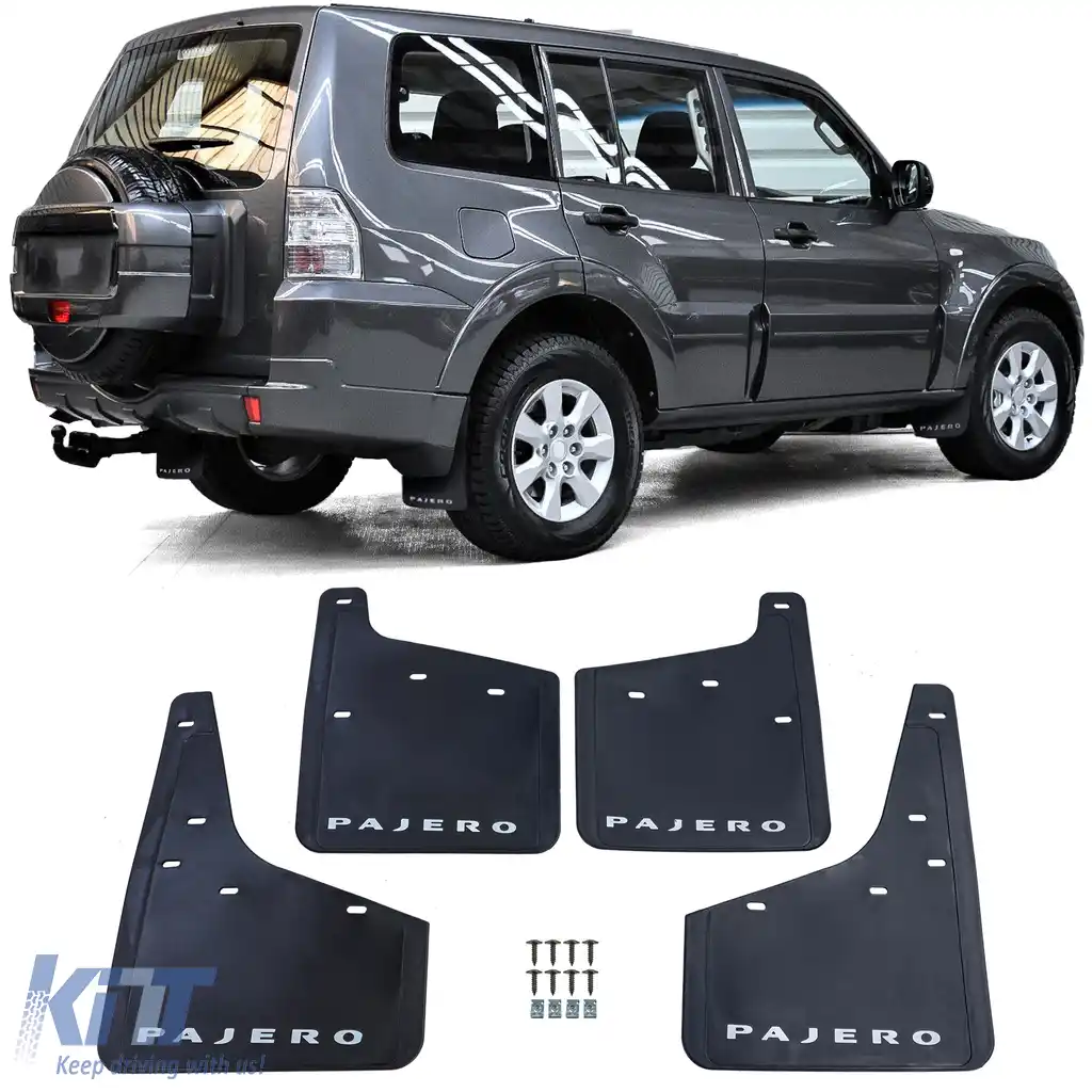Set de apărători de noroi premium pentru față și spate, potrivit pentru Mitsubishi Pajero 07-21