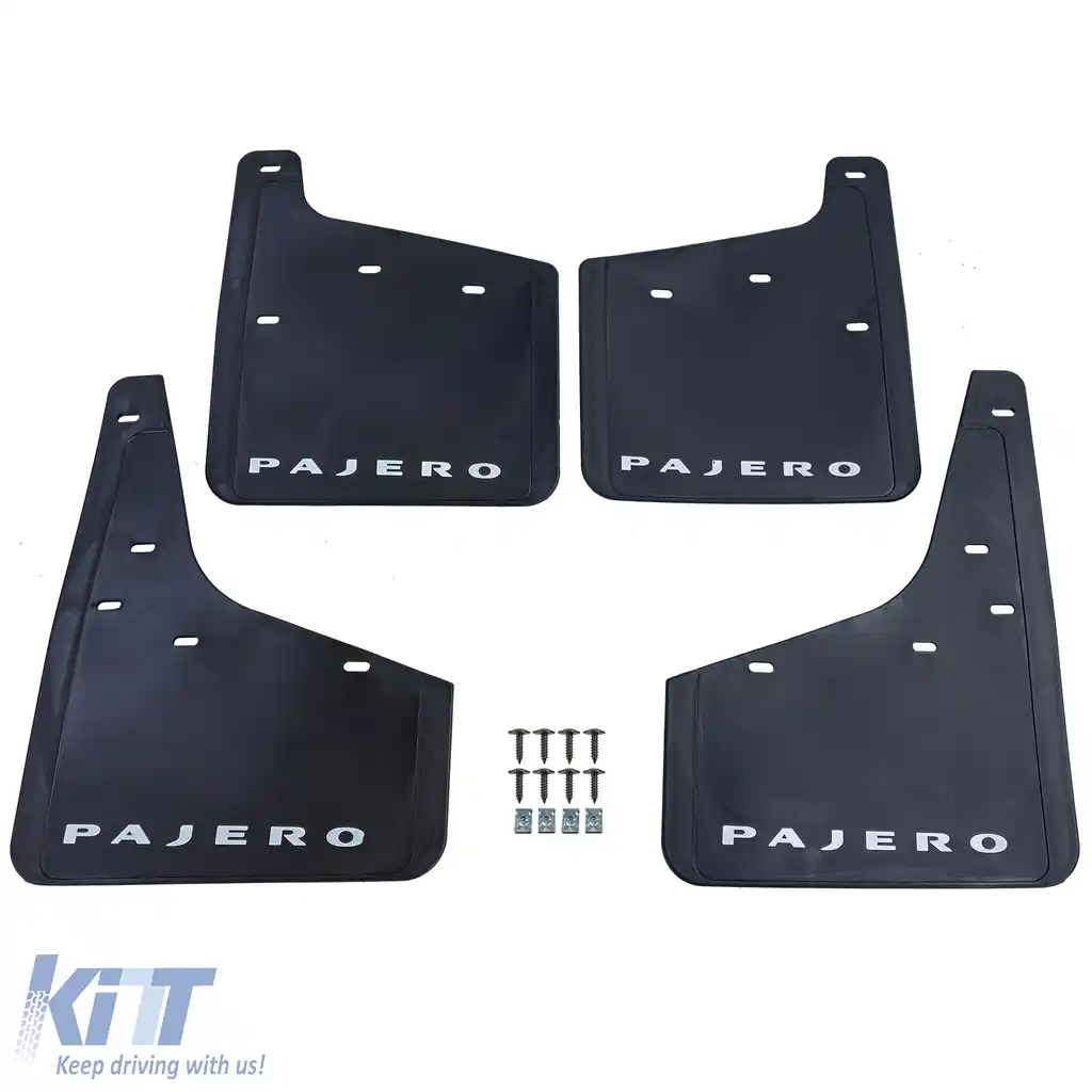 Set de apărători de noroi premium pentru față și spate, potrivit pentru Mitsubishi Pajero 07-21-image-6210274