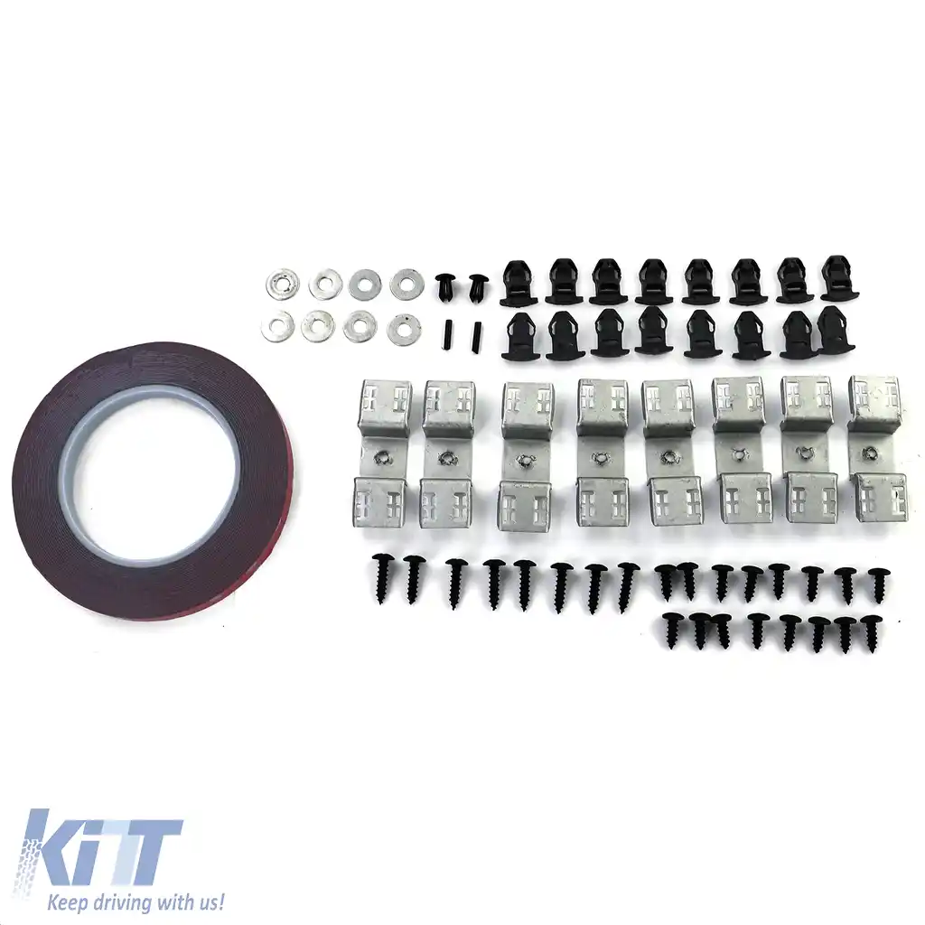 Set de aripi de fender pentru arcurile roților, potrivit pentru Mercedes ML W164 05-11-image-6193388