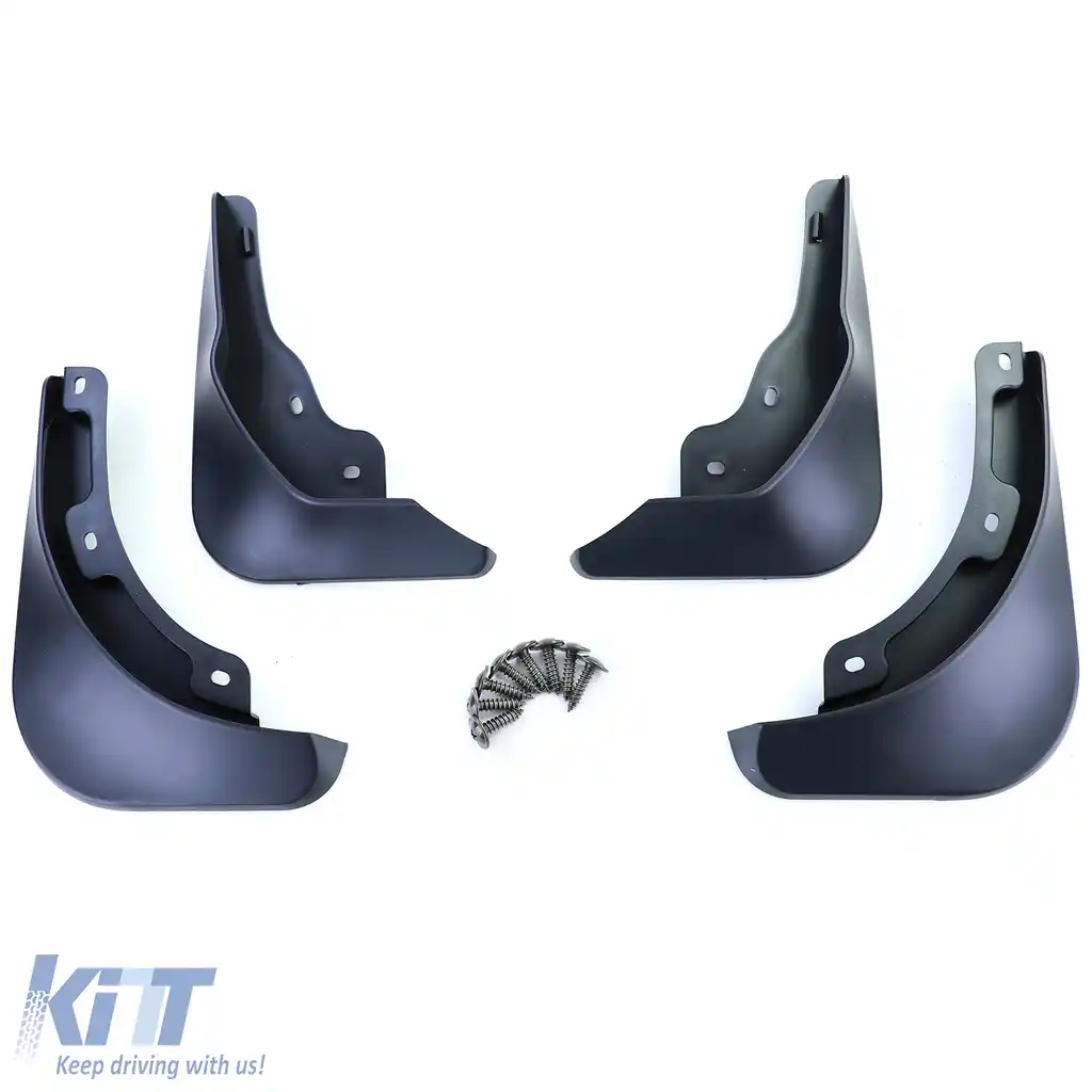 Set de aripi de noroi față și spate, negre, potrivite pentru VW Passat B7 3C 10-14-image-6193714