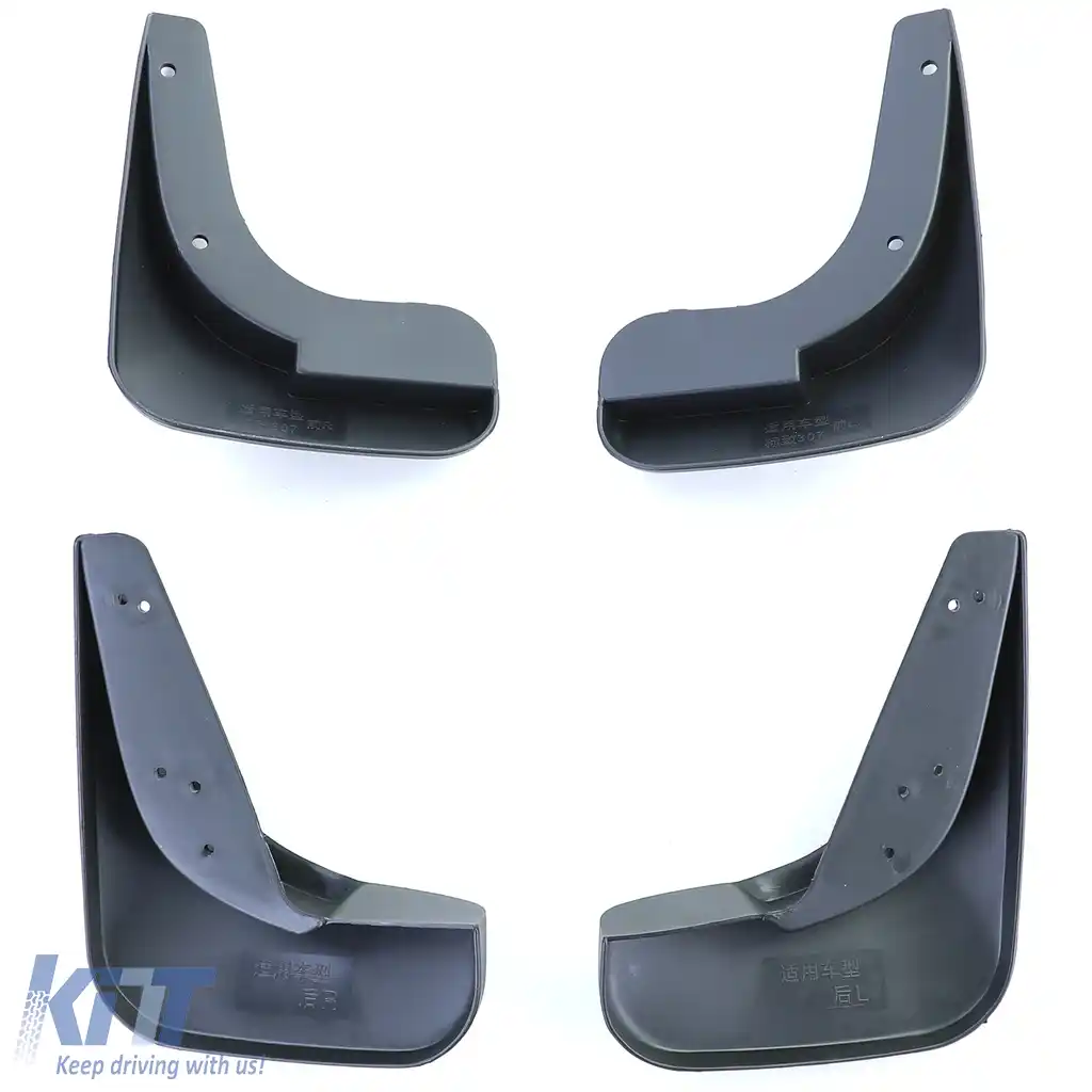 Set de aripi față și spate negre, potrivit pentru Peugeot 307 5 uși SW CC 00-09-image-6206654