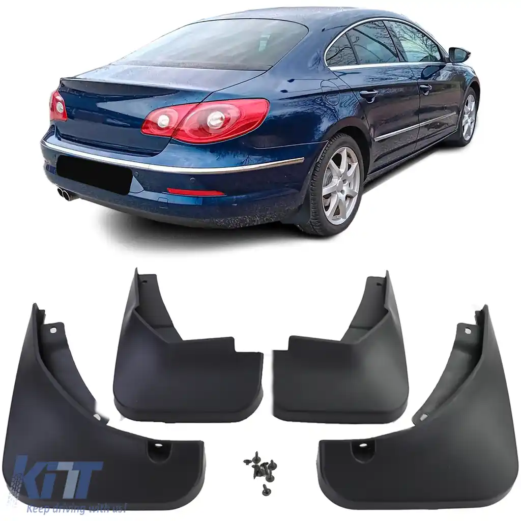 Set de aripi față și spate negre, potrivit pentru VW Passat CC 35 08-12