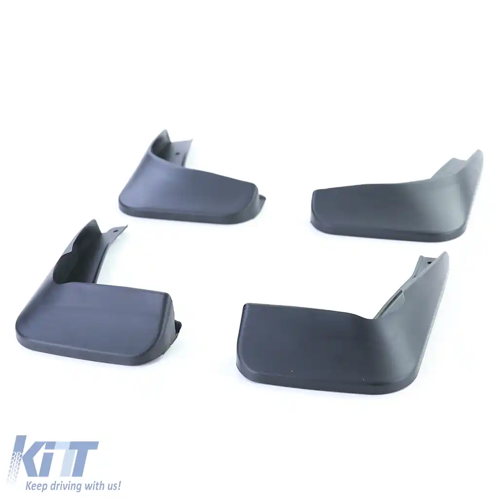 Set de aripi față și spate, negru, potrivit pentru VW Polo 5 pre-facelift 6R 09-14-image-6198427