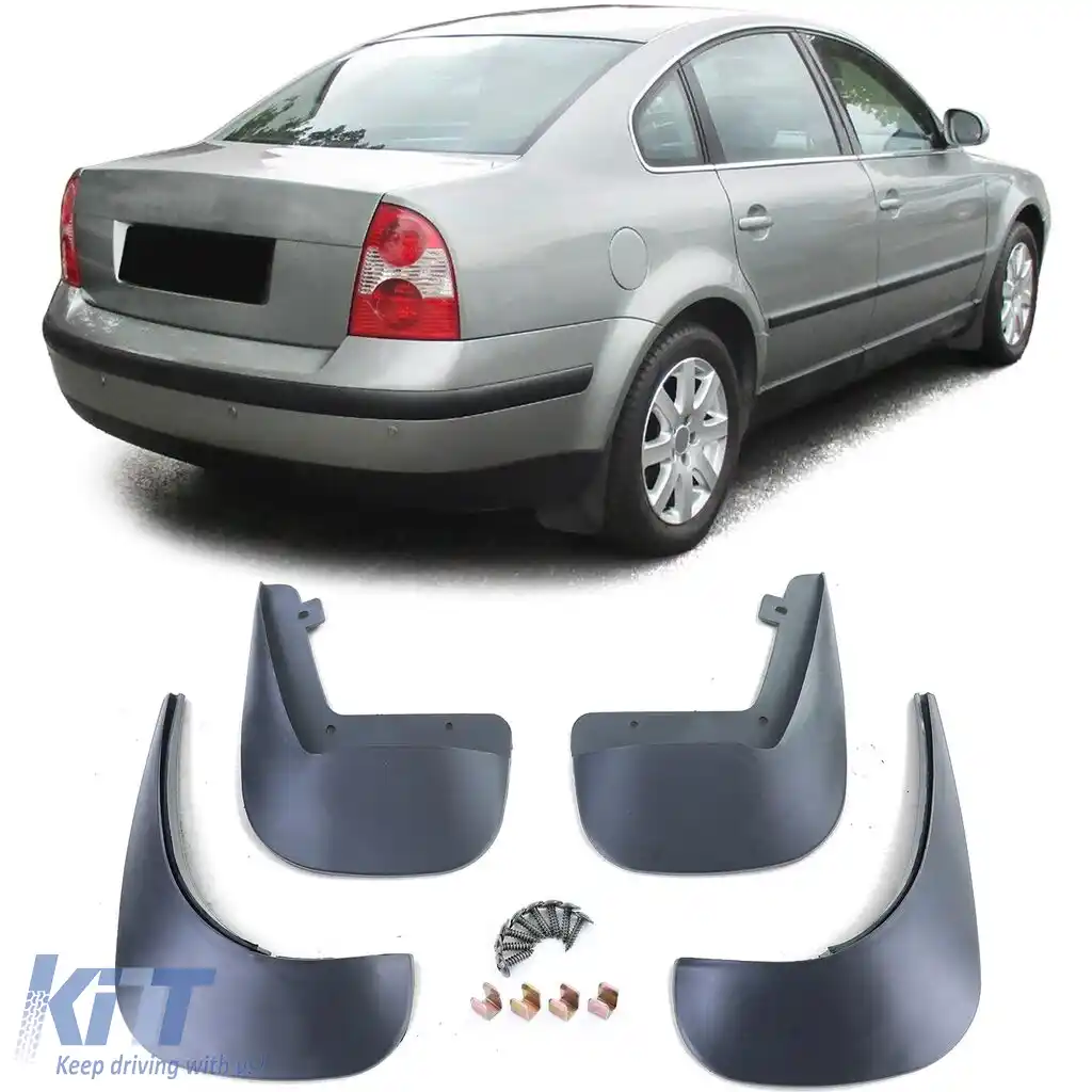 Set de aripi față și spate negru, potrivit pentru VW Passat B5 3BG 00-05