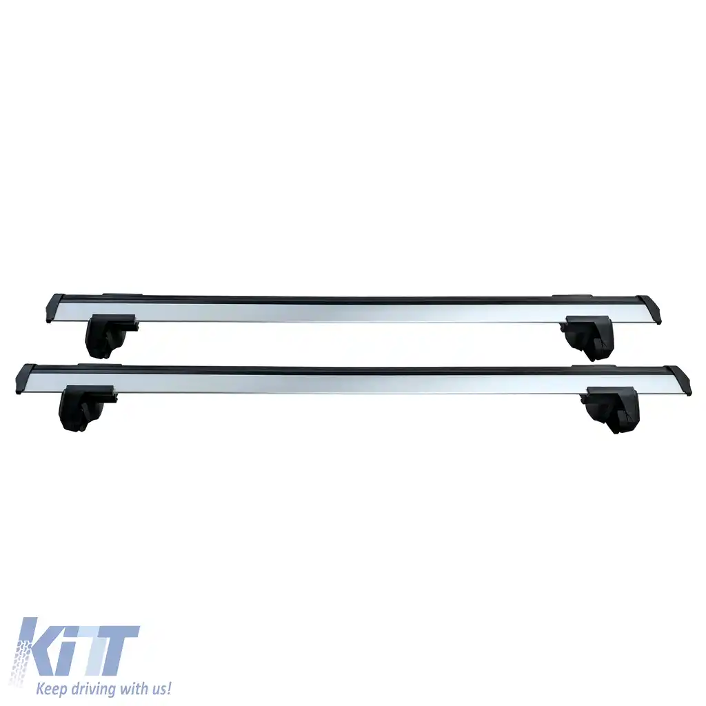 Set de bare transversale din aluminiu pentru șinele de acoperiș, potrivit pentru Ford Ranger T6 T7 T8 2012-2022-image-6208348