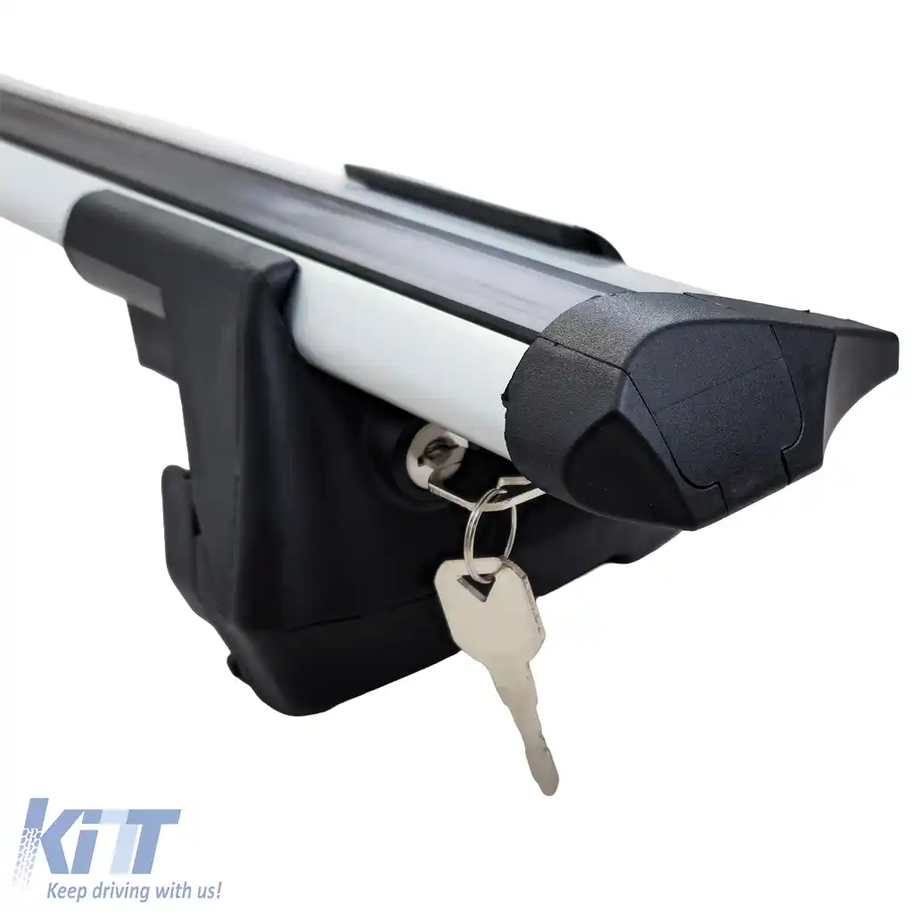 Set de bare transversale din aluminiu pentru șinele de acoperiș, potrivit pentru Ford Ranger T6 T7 T8 2012-2022-image-6208353