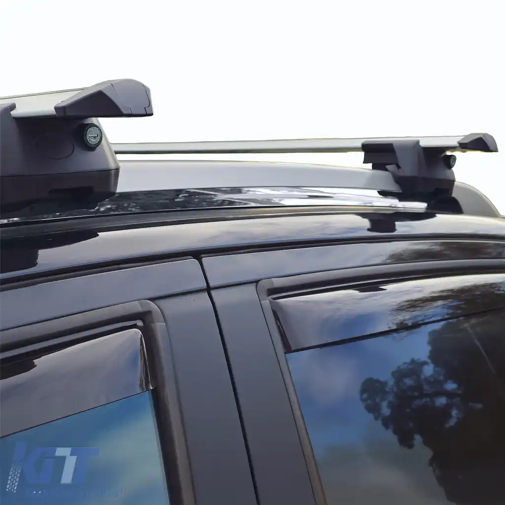 Set de bare transversale din aluminiu pentru șinele de acoperiș, potrivit pentru Ford Ranger T6 T7 T8 2012-2022-image-6208355