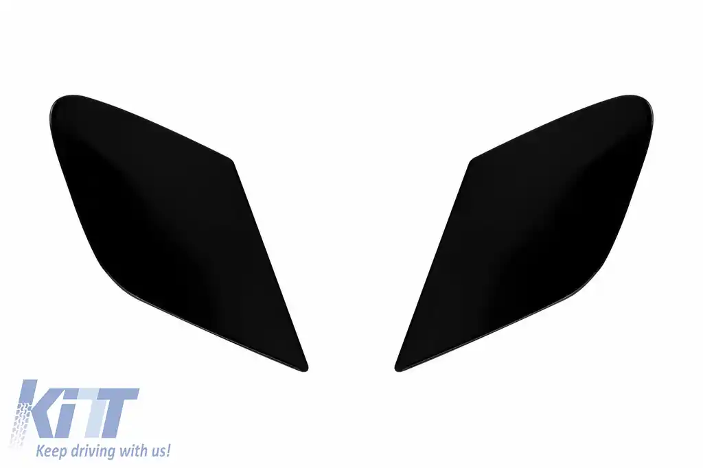 Set de capac de cârlig de remorcare stânga și dreapta, potrivit pentru bara de protecție frontală A Design pe Mercedes GLE W166, GLE Coupe C292 2015-2019