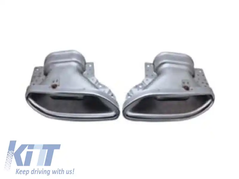 Set de capace cromate tip AMG Line potrivit pentru Mercedes S-Class W222 2017-2020, stânga și dreapta