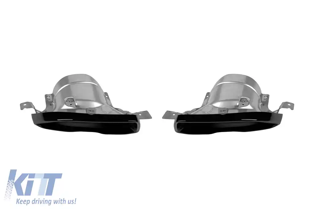 Set de capace negre tip M Performance Design Design potrivite pentru BMW Seria 3 G20, G21 340i după 2019, Seria 4 G22 coupe, G23 cabrio, G26 Gran Coupe după 2020