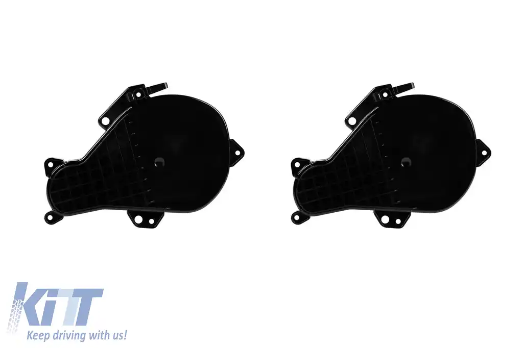 Set de capace pătrate pentru faruri cu lumină LED potrivite pentru BMW Seria 7 F01, F02, F03 2008-2011, F04 Hybrid 2008-2012, stânga și dreapta