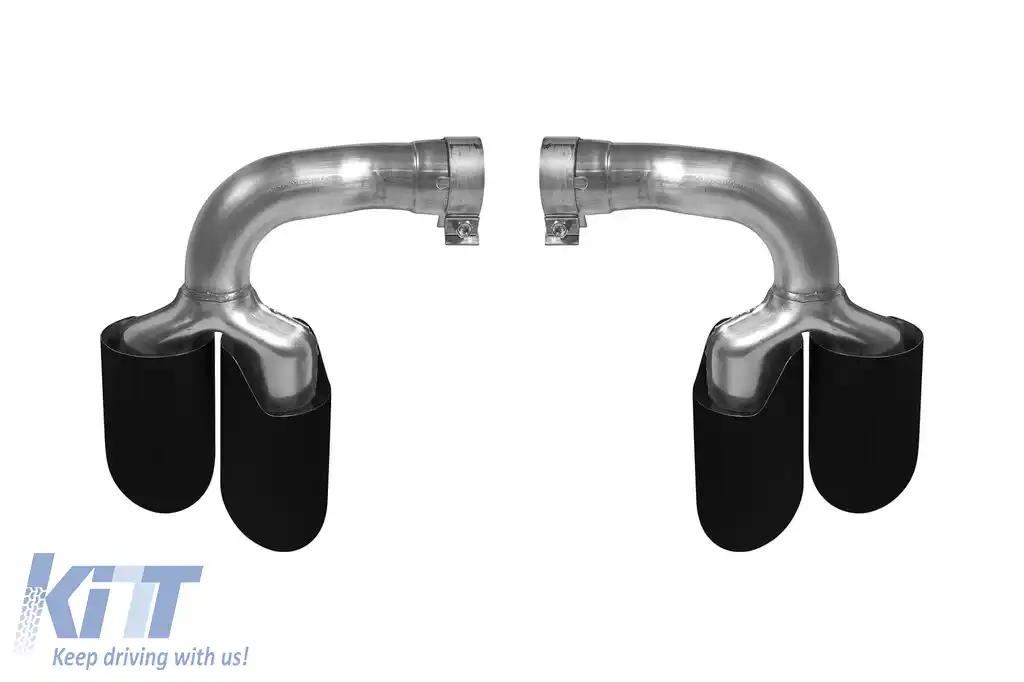 Set de capete negre tip Cayenne S potrivit pentru Porsche Cayenne după 2018-image-6212552