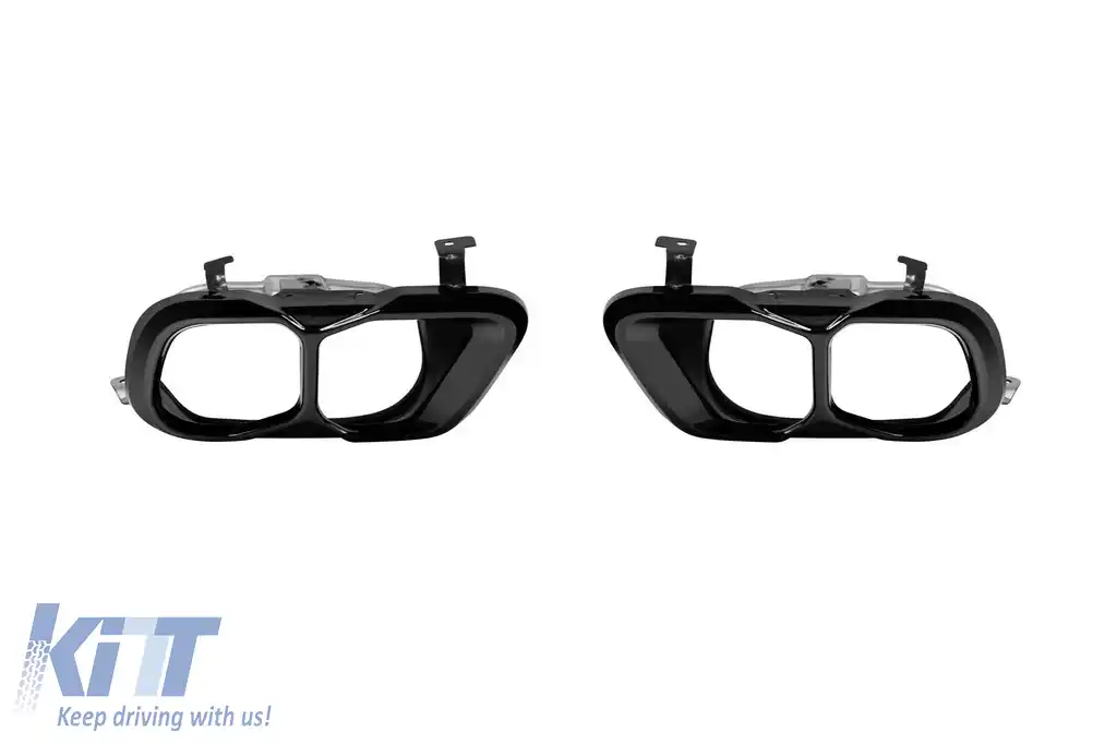 Set de capete negre tip M Performance Design Design potrivit pentru BMW X7 G07 LCI după 2023