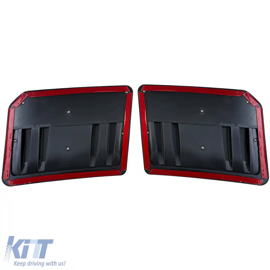 Set de capotă cu deschidere lucios negru, potrivit pentru Ford Ranger T9 din 2022-image-6210483
