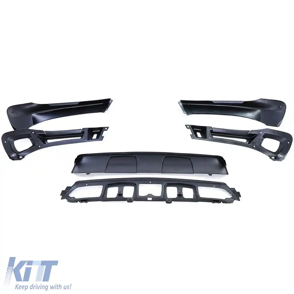 Set de caroserie performant, kit complet, față și spate, negru lucios, potrivit pentru BMW X5 E70 07-10-image-6207414