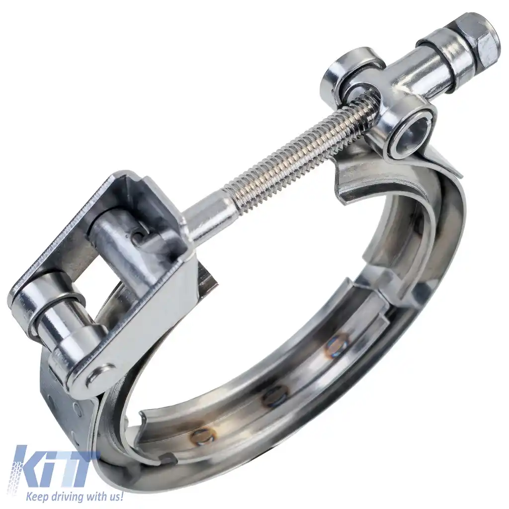 Set de cleme V-Band din oțel inoxidabil cu eliberare rapidă 3