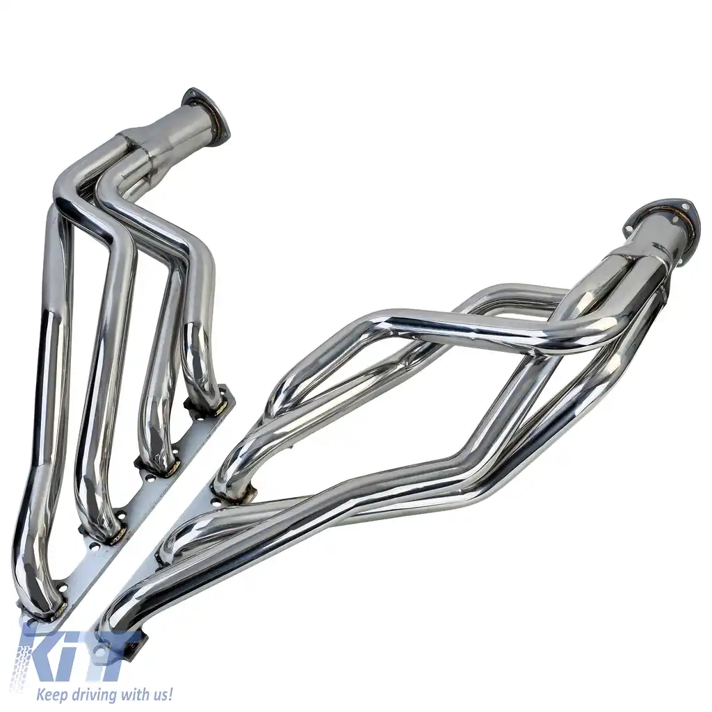 Set de colectoare 4-in-1 din oțel inoxidabil, potrivit pentru Ford Mustang SBF 64-73 289 302 351W-image-6207854