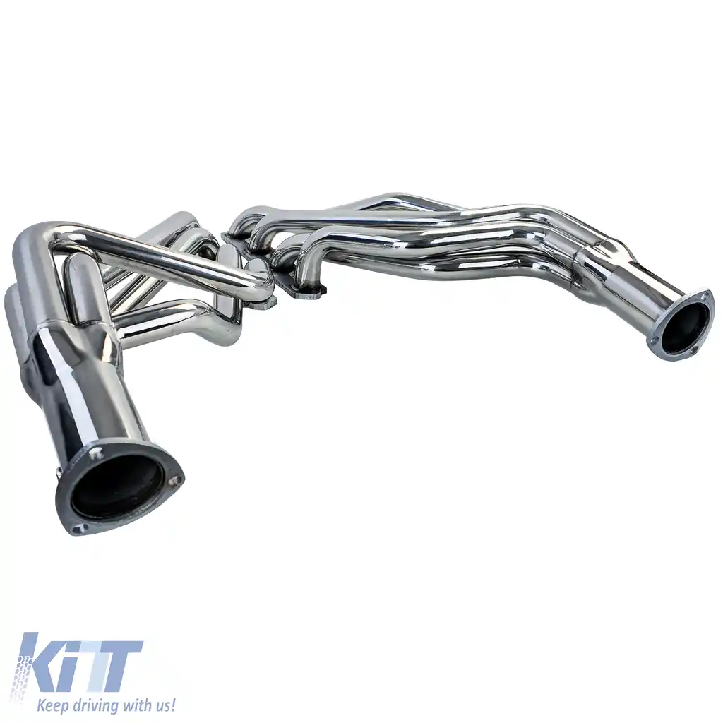 Set de colectoare 4-in-1 din oțel inoxidabil, potrivit pentru Ford Mustang SBF 64-73 289 302 351W-image-6207858