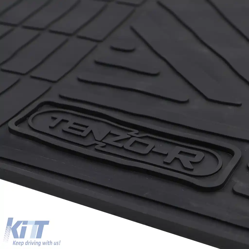 Set de covorașe din cauciuc pentru mașină, negru, premium, potrivit pentru BMW X5 E53 2000-2006-image-6195346