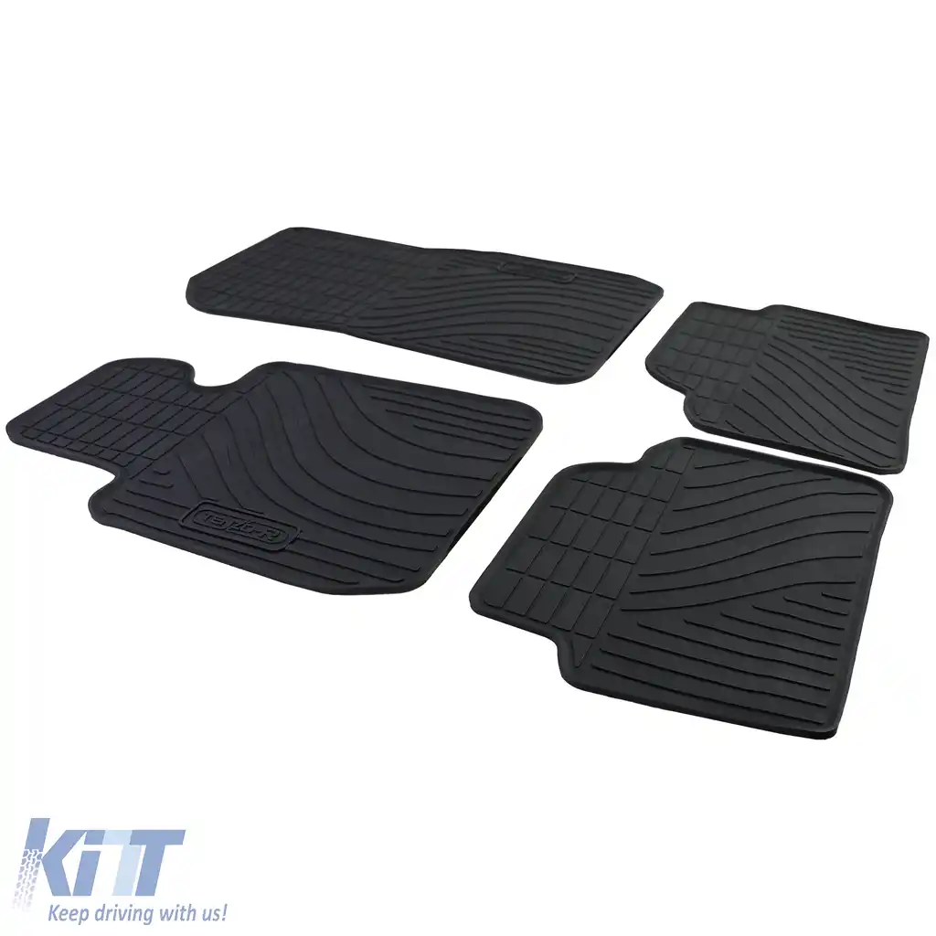 Set de covorașe din cauciuc pentru mașină, negru, premium, potrivit pentru BMW Seria 3 F30 F31 11-19-image-6198644