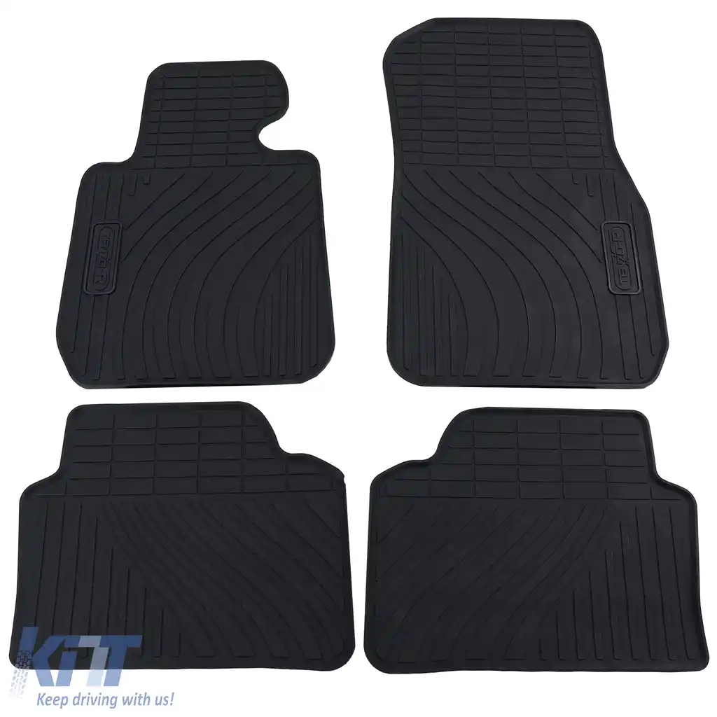 Set de covorașe din cauciuc pentru mașină, negru, premium, potrivit pentru BMW Seria 3 F30 F31 11-19-image-6198651