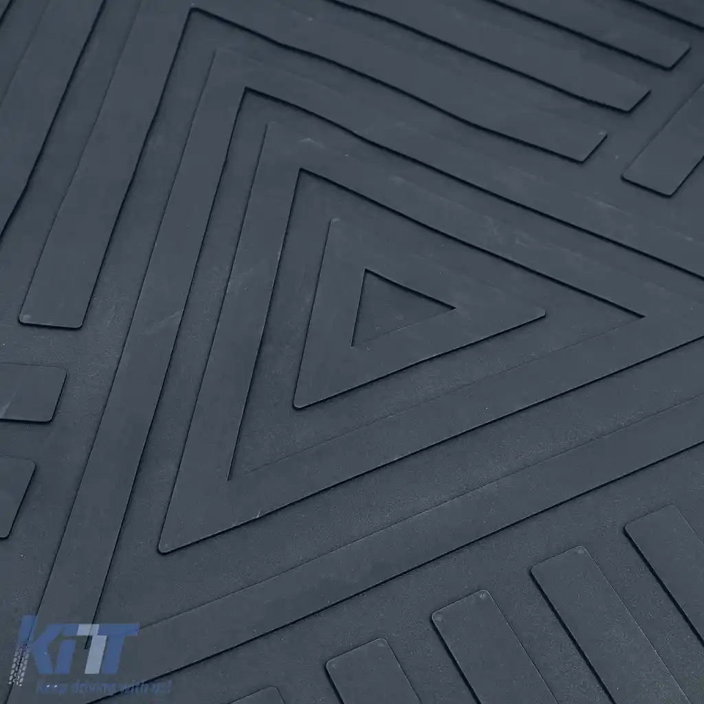 Set de covorașe din cauciuc premium, 6 piese, față + spate, potrivit pentru VW T6.1 din anul 2019-image-6211014