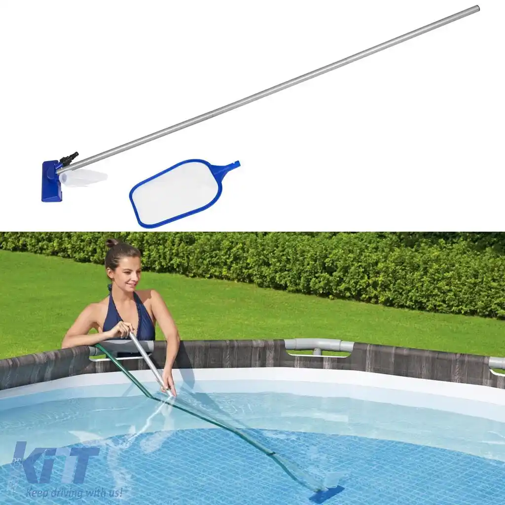 Set de curățare a piscinei BESTWAY, cu skimmer cu vid Venturi, potrivit pentru piscine de până la 396 cm