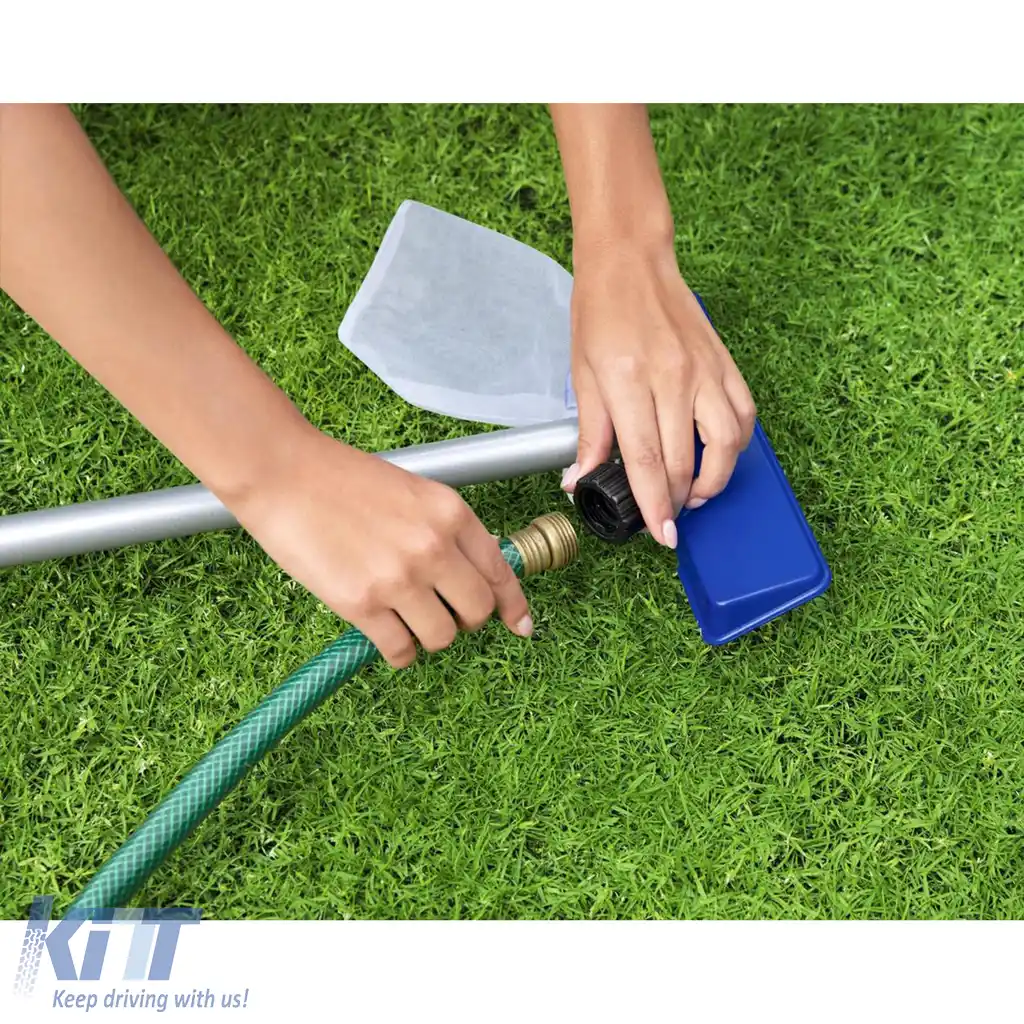 Set de curățare a piscinei BESTWAY, cu skimmer cu vid Venturi, potrivit pentru piscine de până la 396 cm-image-6191337