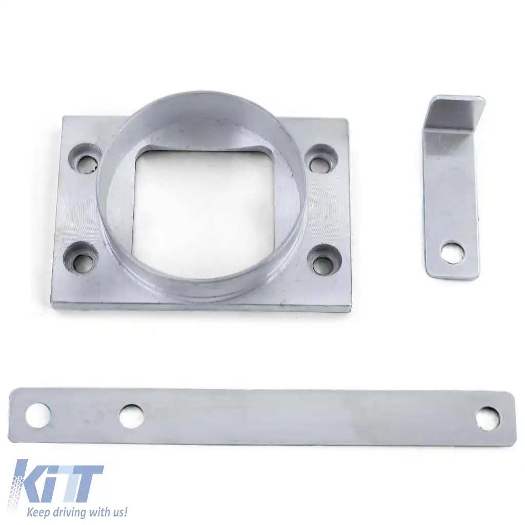 Set de țevi de admisie din aluminiu, lustruite, universale, potrivite pentru filtre de aer sport-image-6277200