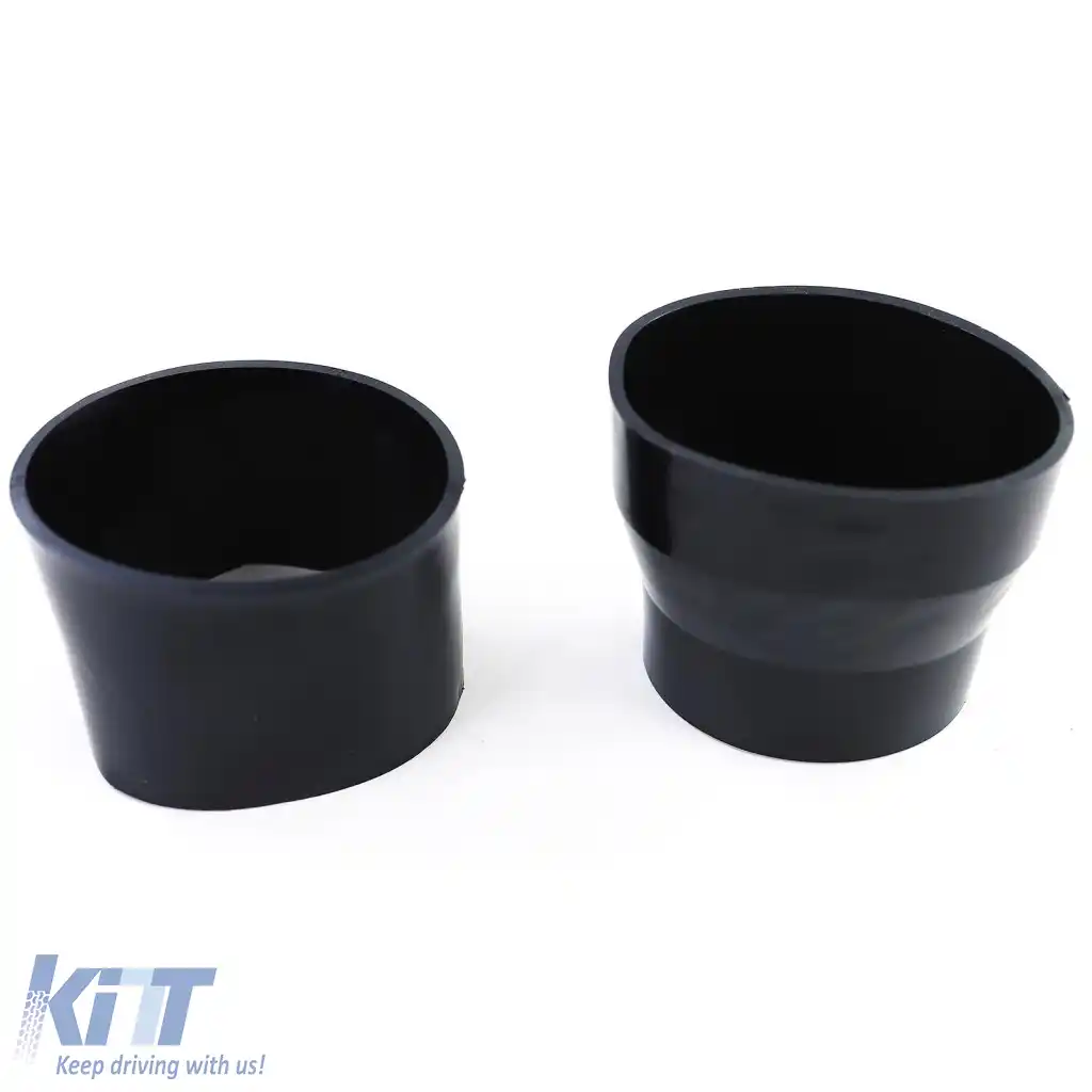 Set de țevi de admisie din aluminiu, lustruite, universale, potrivite pentru filtre de aer sport-image-6277202