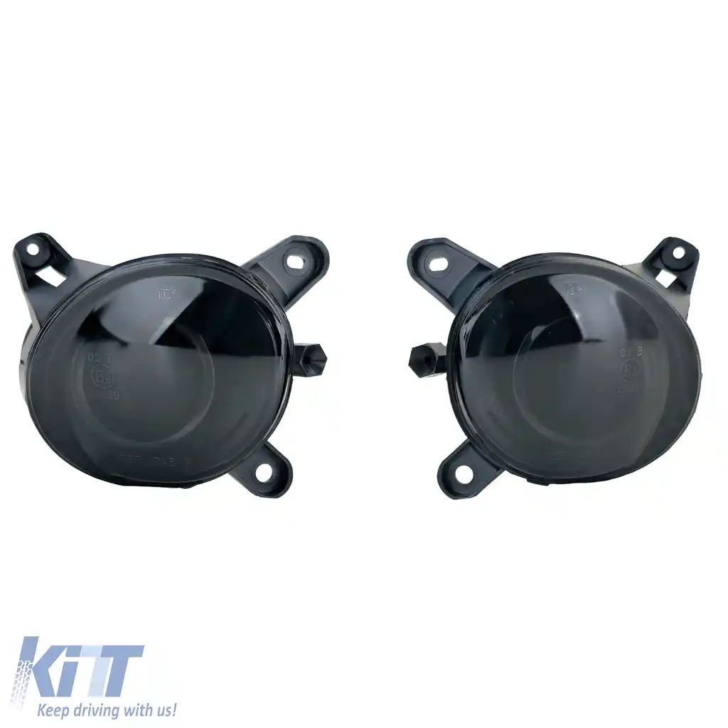 Set de Faruri Antibrouillard din Sticlă Clară Fumuriu pentru VW Passat B5 3BG 2000-2005-image-6206983