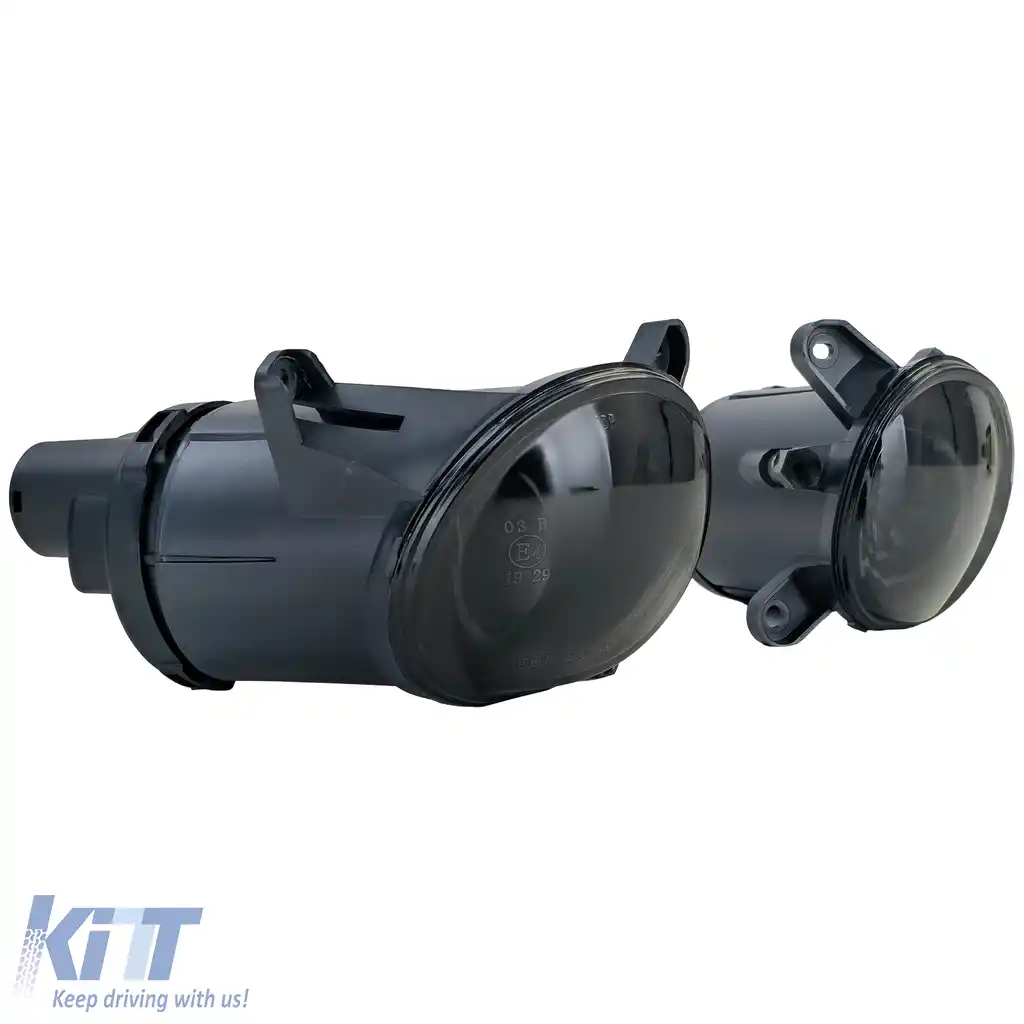 Set de Faruri Antibrouillard din Sticlă Clară Fumuriu pentru VW Passat B5 3BG 2000-2005-image-6206986