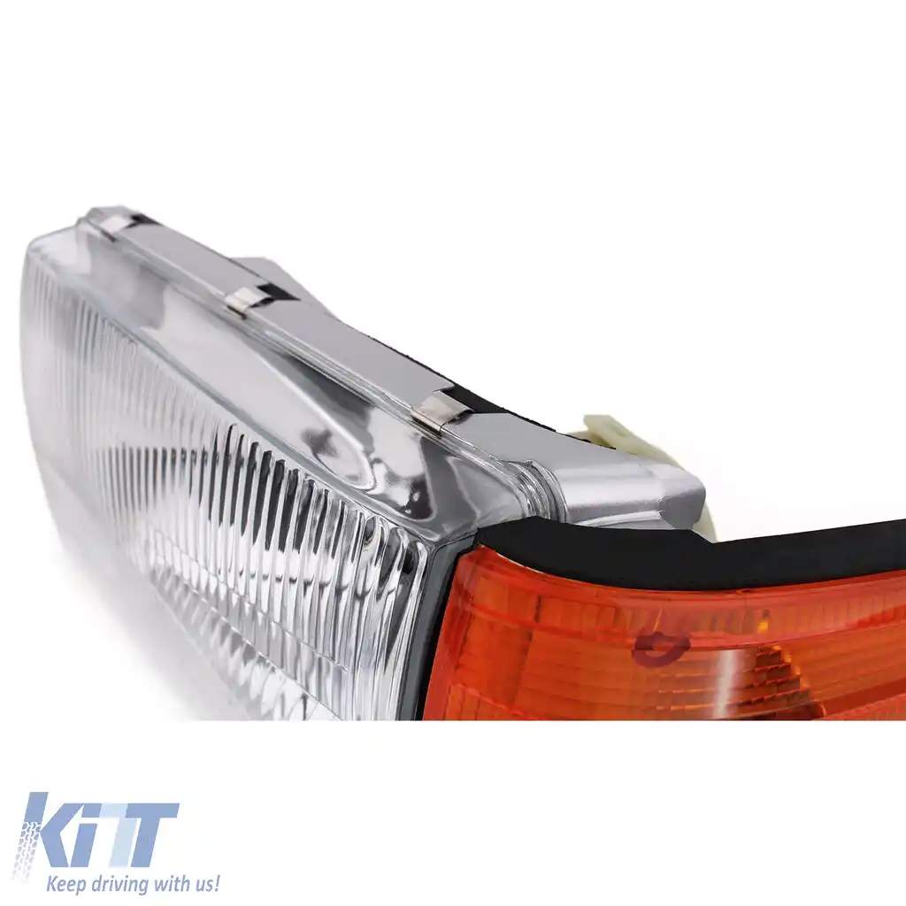 Set de faruri cu LWR dreapta + stânga, potrivit pentru Mercedes SL R107 SLC C107-image-6195308