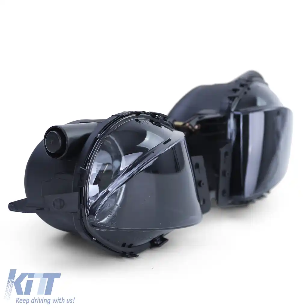 Set de faruri de ceață din sticlă clară cu fum negru, potrivit pentru BMW Seria 3 E90 E91 05-08-image-6196050