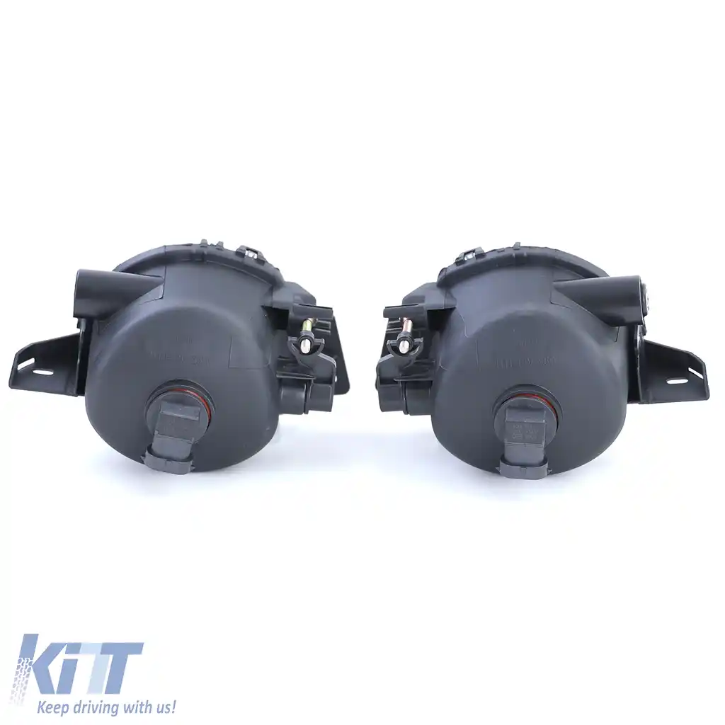 Set de faruri de ceață din sticlă clară cu fum negru, potrivit pentru BMW Seria 3 E90 E91 05-08-image-6196052