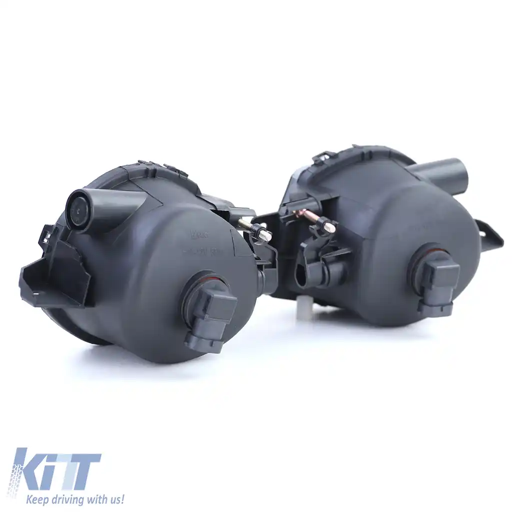 Set de faruri de ceață din sticlă clară cu fum negru, potrivit pentru BMW Seria 3 E90 E91 05-08-image-6196053